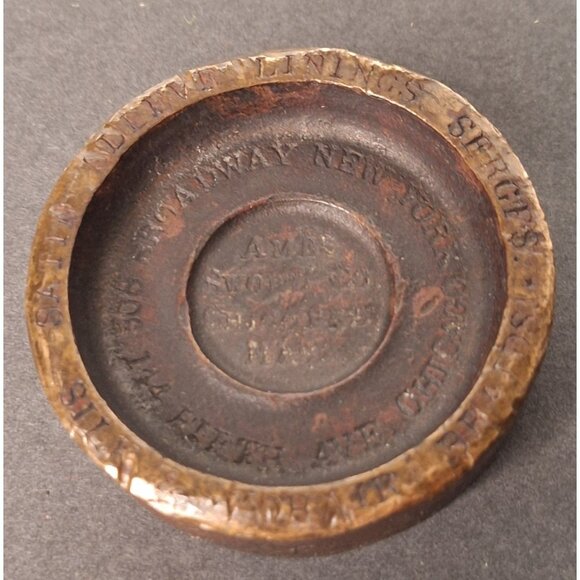 Antique Ames Sword Company Bronze Paperweight William Skinner and Son. - Picture 7 of 7